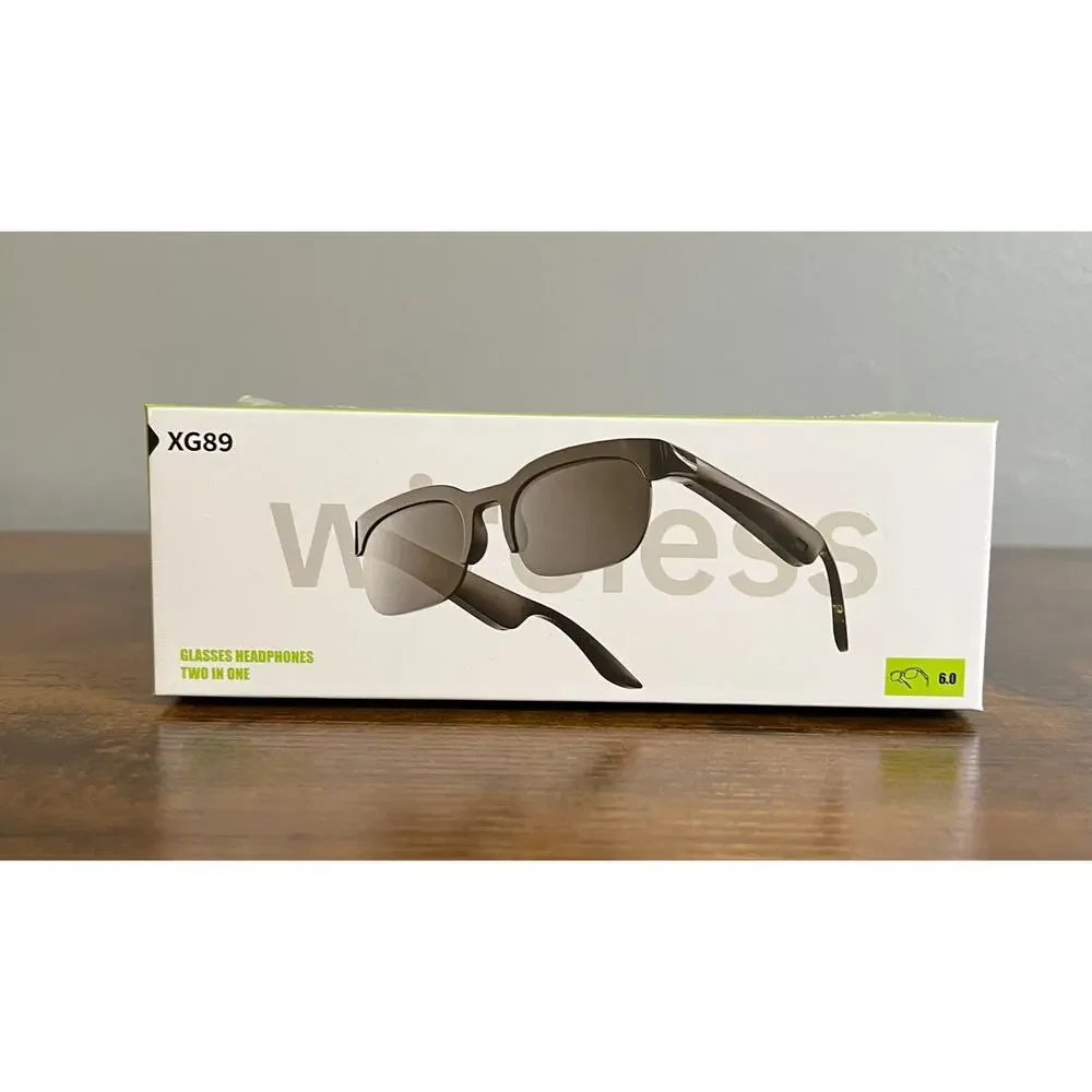 Smart Sun Shades Glasses With Wireless Bluetooth Headphones New in Box - Sealed